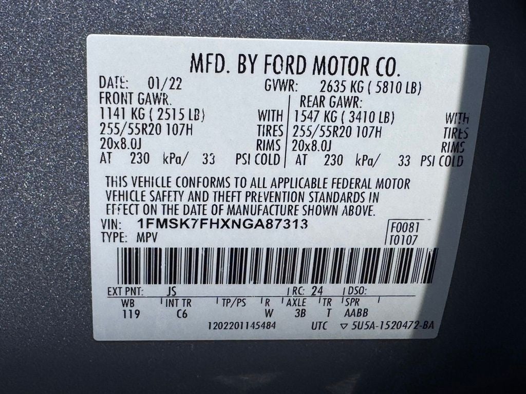 2022 Ford Explorer Limited