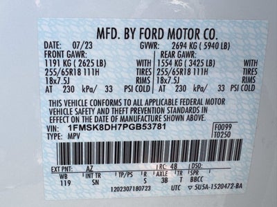 2023 Ford Explorer XLT