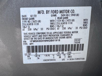 2022 Ford Explorer XLT