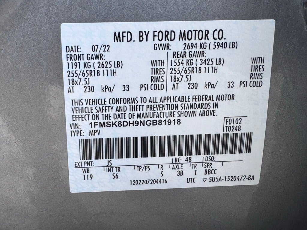 2022 Ford Explorer XLT