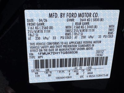 2026 Ford Explorer Active