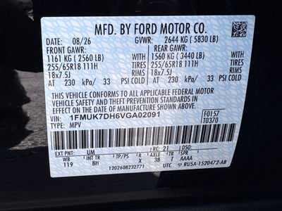 2027 Ford Explorer Active