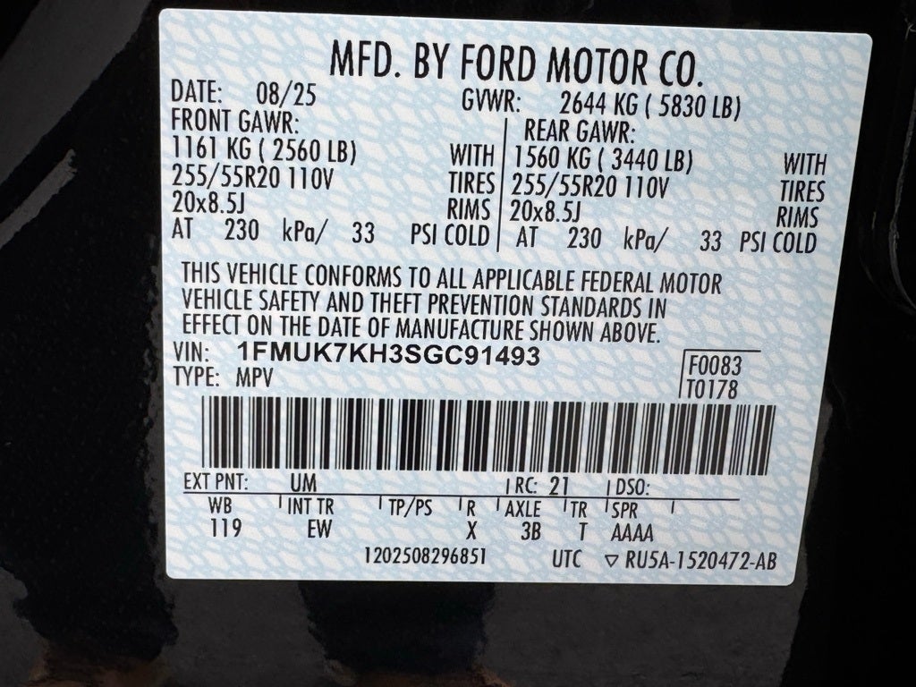 2025 Ford Explorer ST-Line