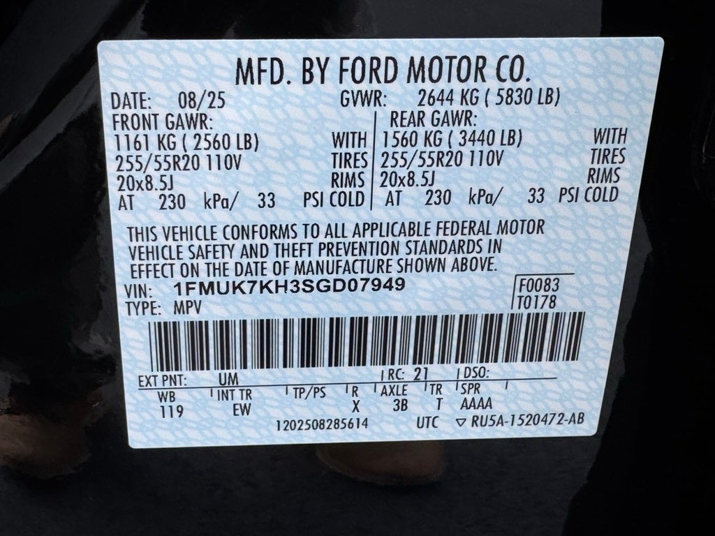 2025 Ford Explorer ST-Line