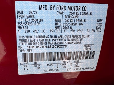 2025 Ford Explorer ST-Line