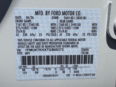 2026 Ford Explorer ST-Line