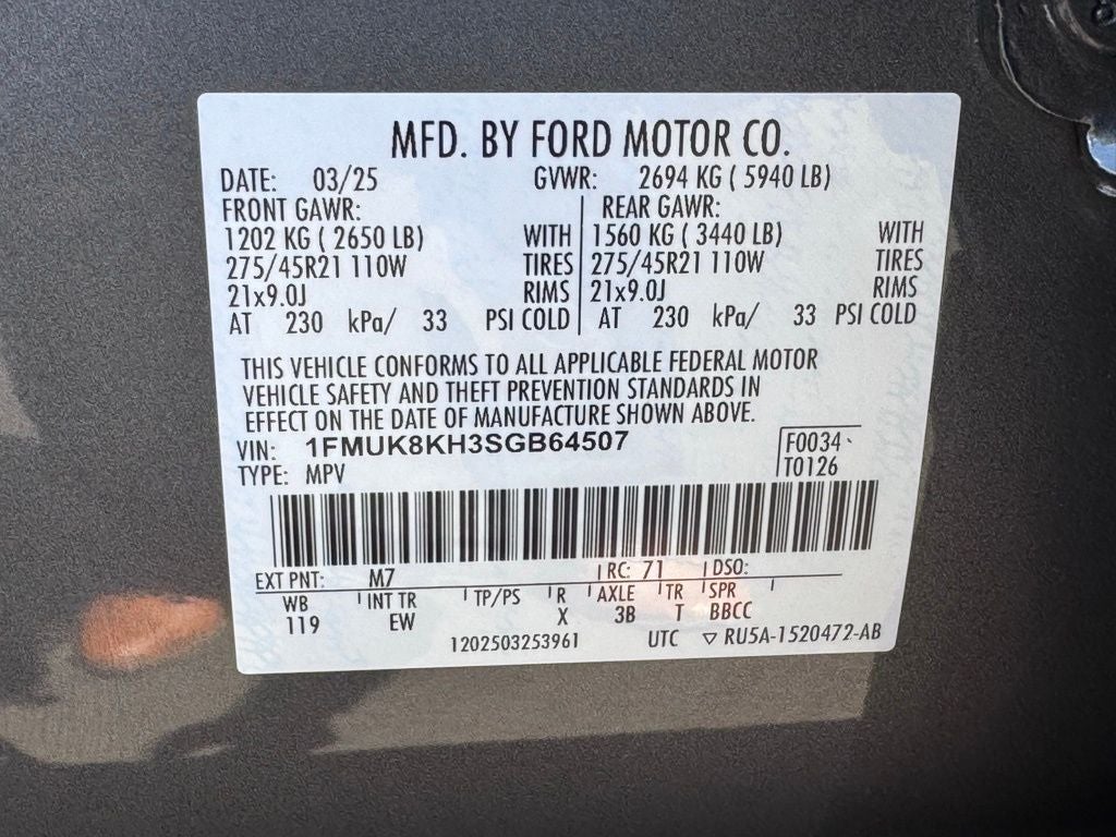 2025 Ford Explorer ST-Line