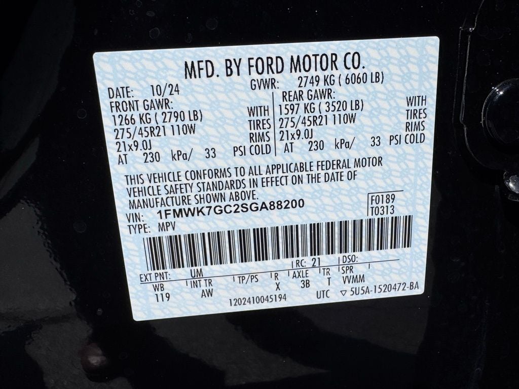 2025 Ford Explorer ST