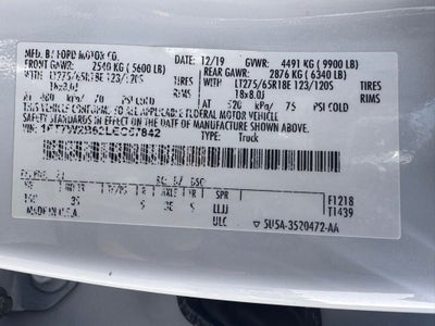 2020 Ford F-250SD XLT