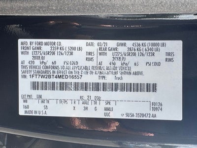 2021 Ford F-250SD Lariat
