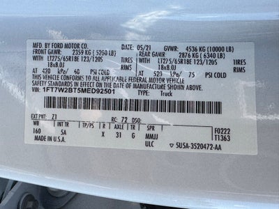 2021 Ford F-250SD Lariat