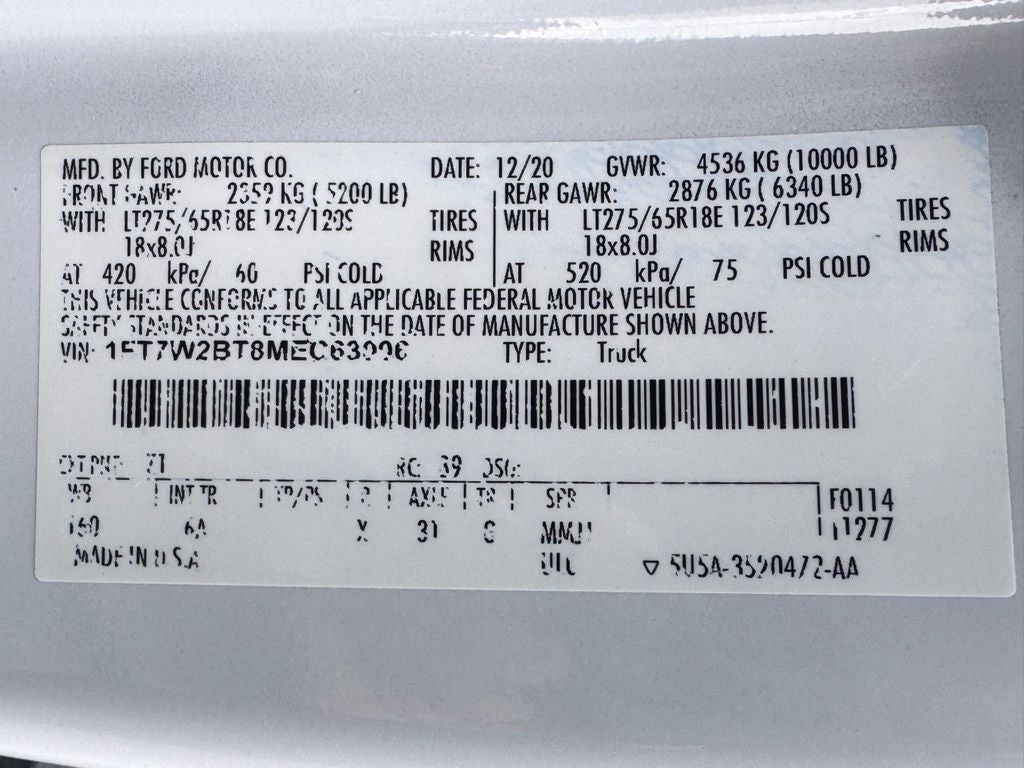 2021 Ford F-250SD Lariat