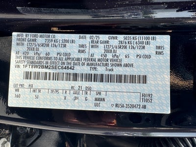 2025 Ford F-250SD Lariat