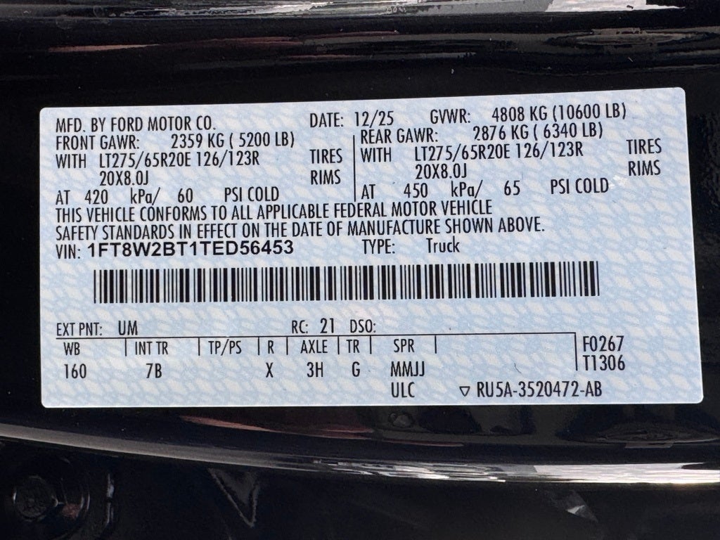 2026 Ford F-250SD Platinum