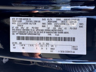 2024 Ford F-250SD Platinum
