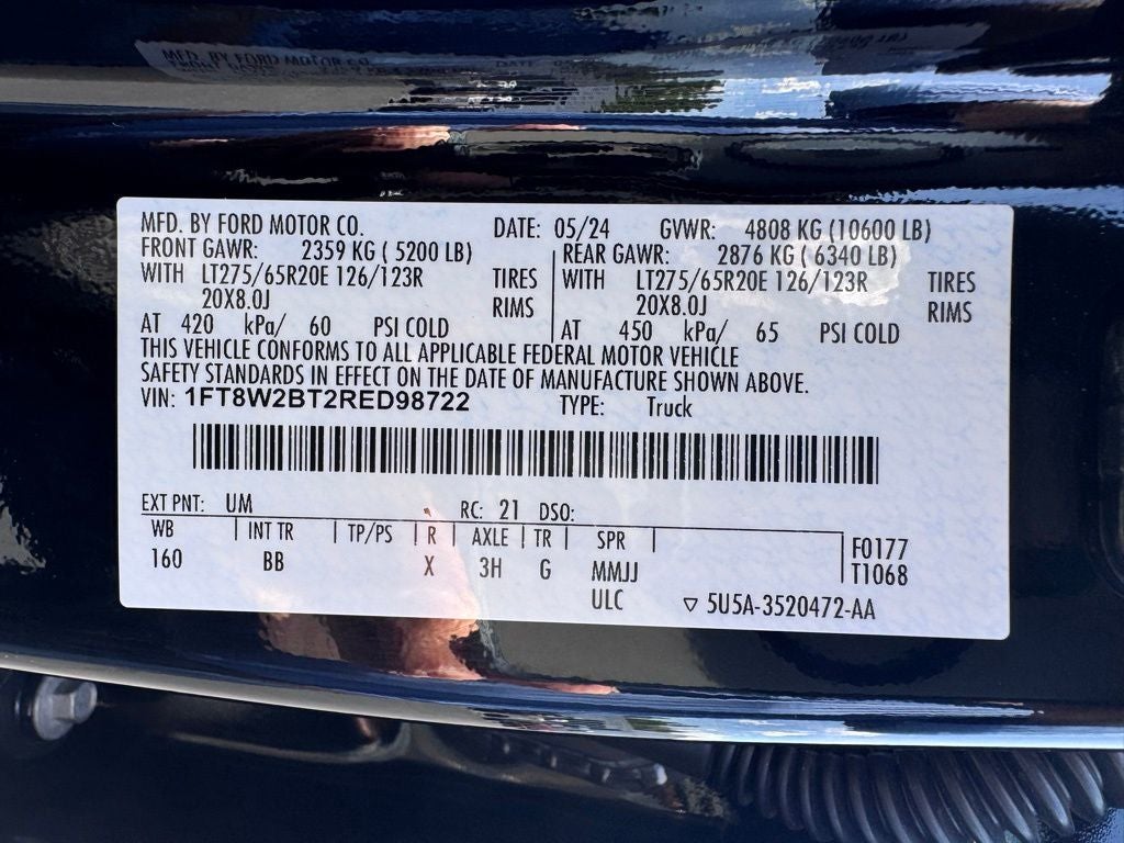 2024 Ford F-250SD Platinum