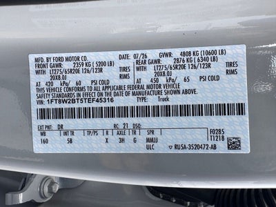 2026 Ford F-250SD Lariat