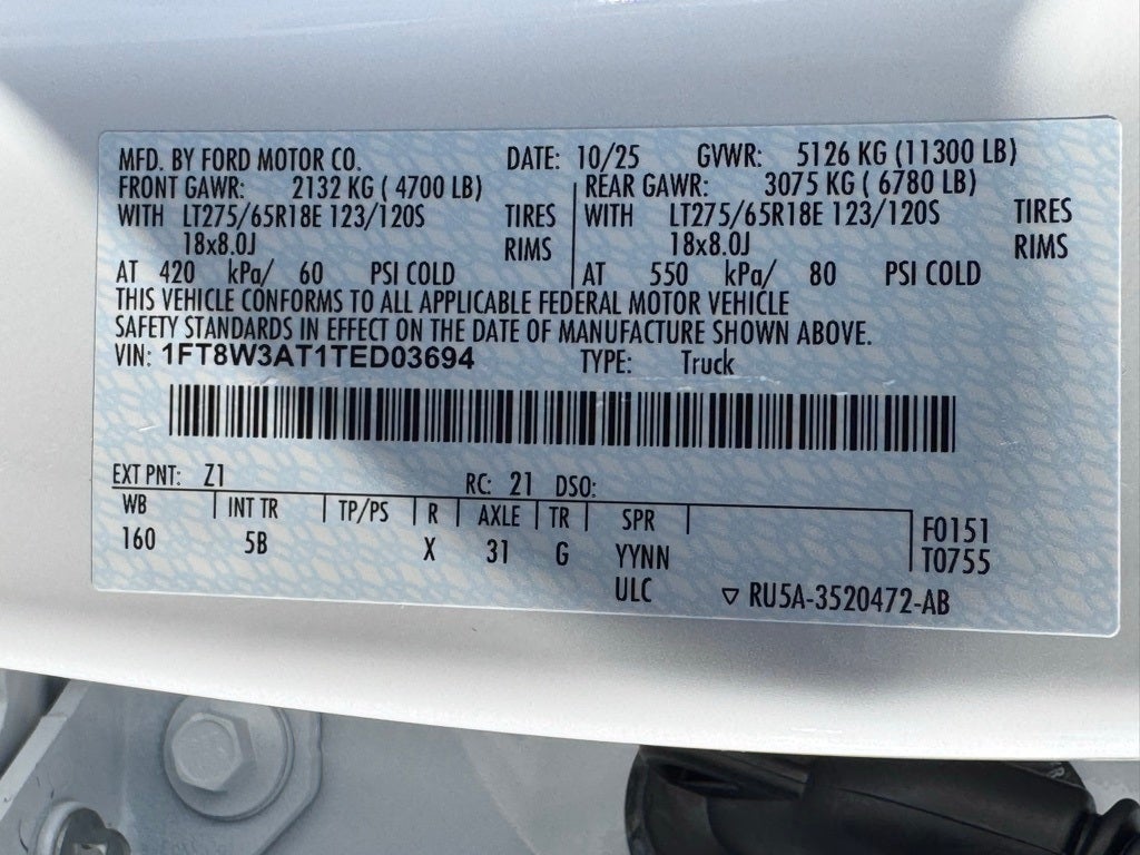 2026 Ford F-350SD Lariat