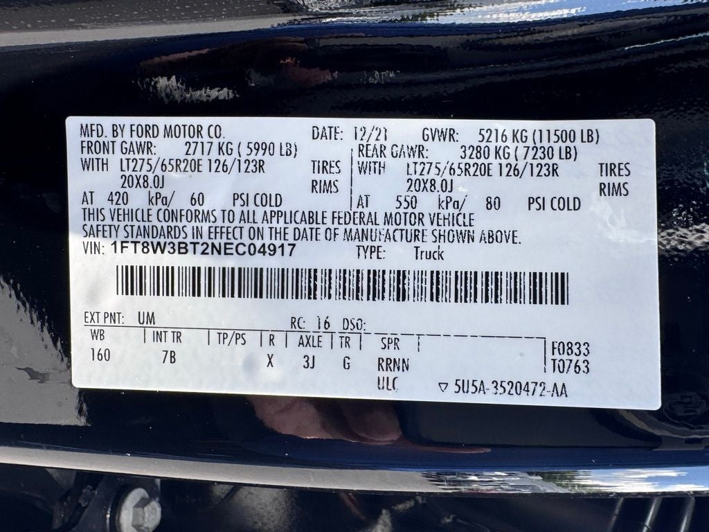 2022 Ford F-350SD Platinum