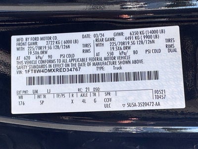 2024 Ford F-450SD King Ranch DRW
