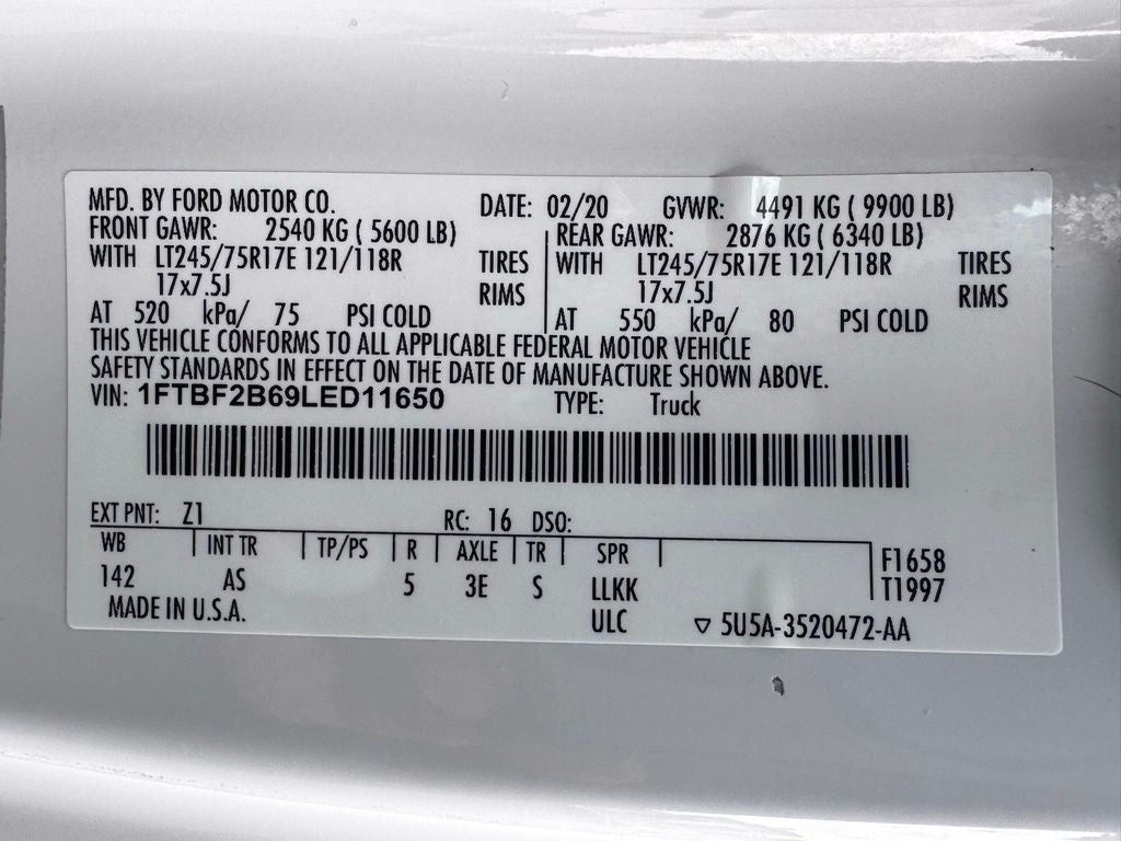 2020 Ford F-250SD XL