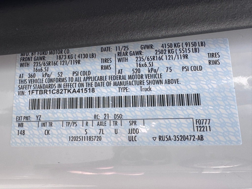 2026 Ford Transit-250 Base