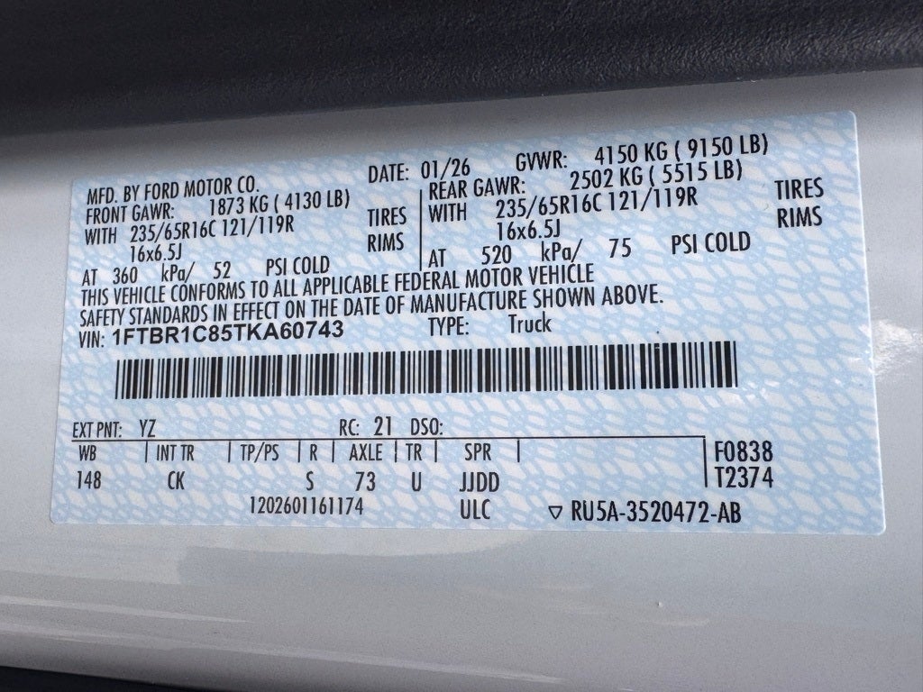 2026 Ford Transit-250 Base