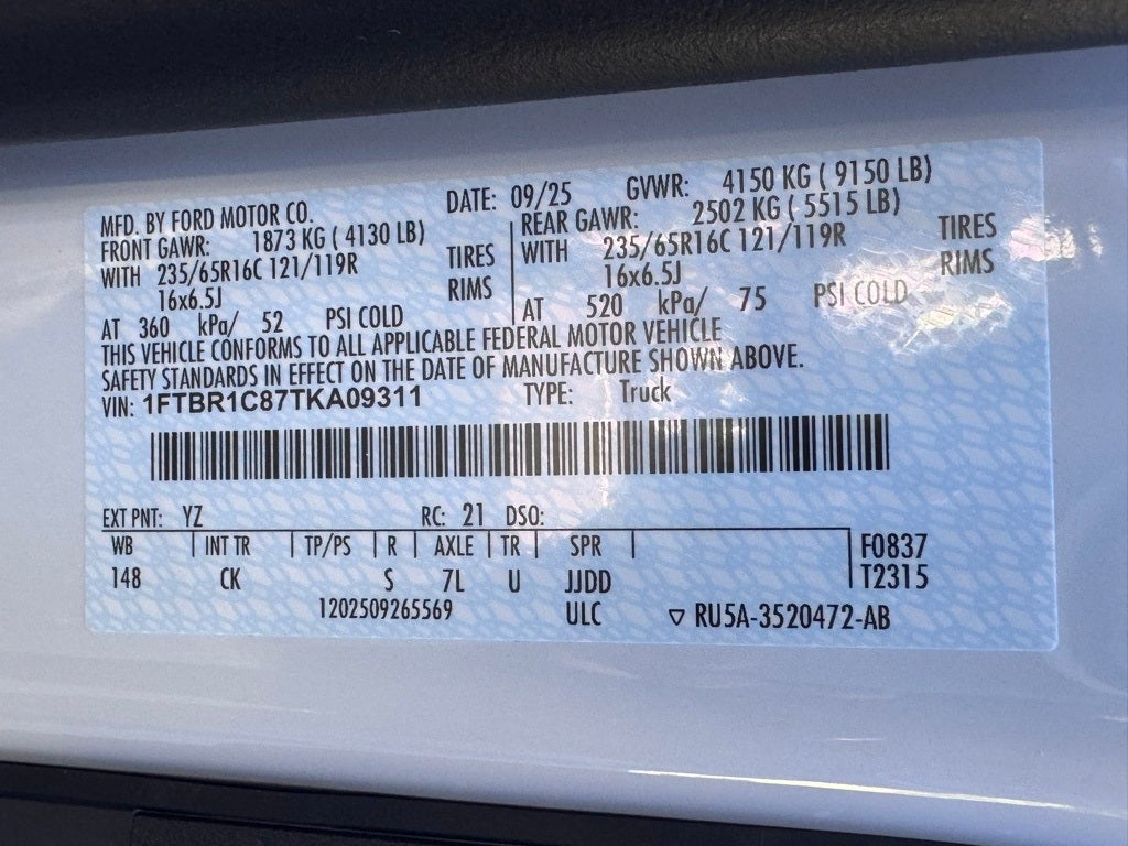 2026 Ford Transit-250 Base