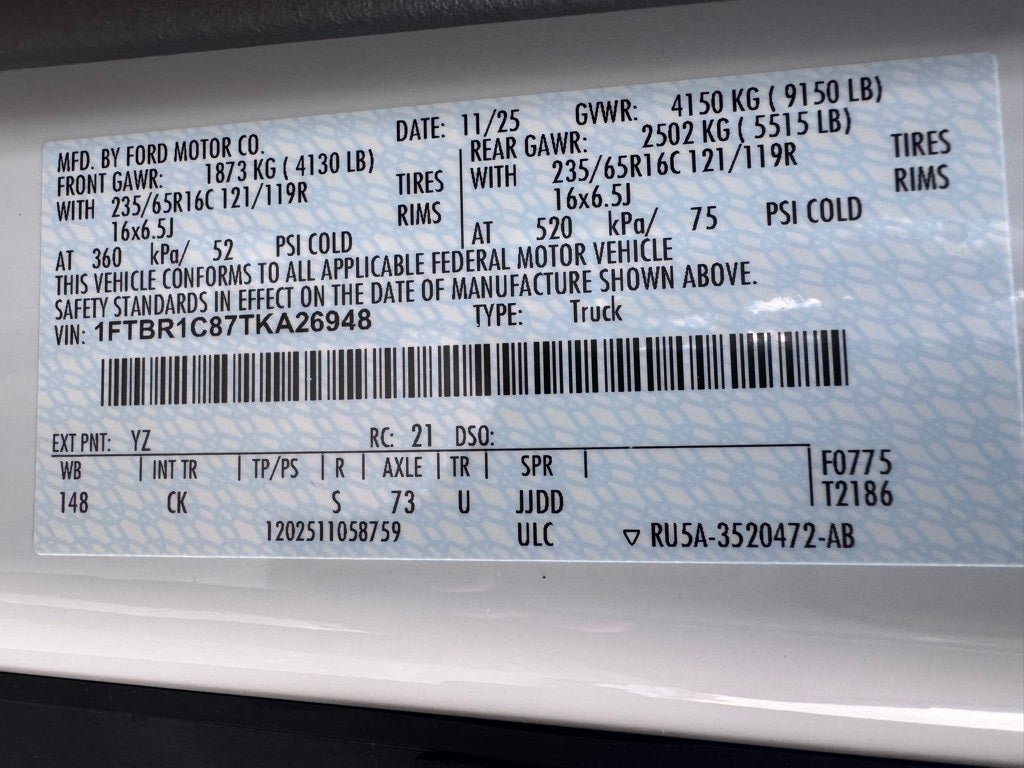 2026 Ford Transit-250 Base