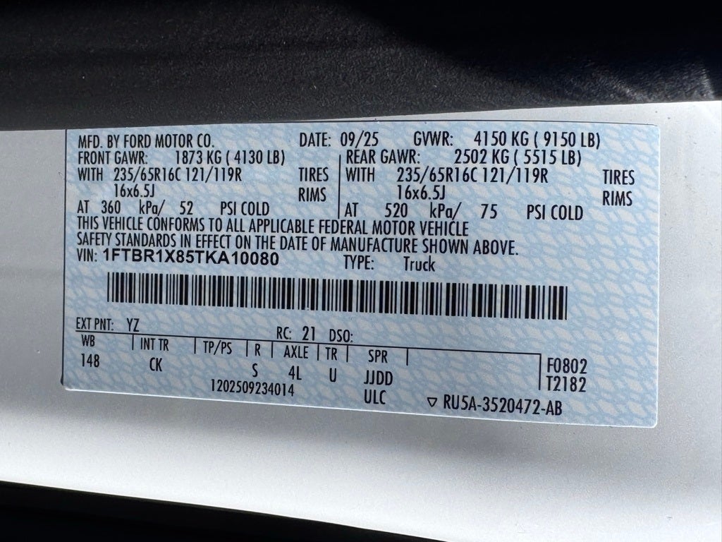 2026 Ford Transit-250 Base