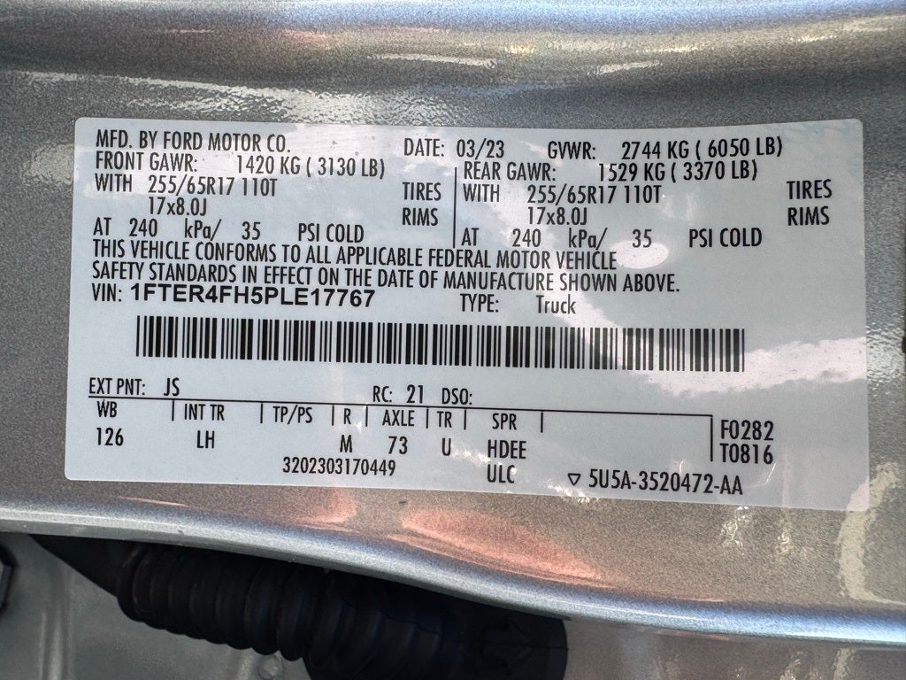 2023 Ford Ranger XLT