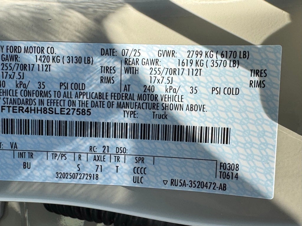 2025 Ford Ranger XLT