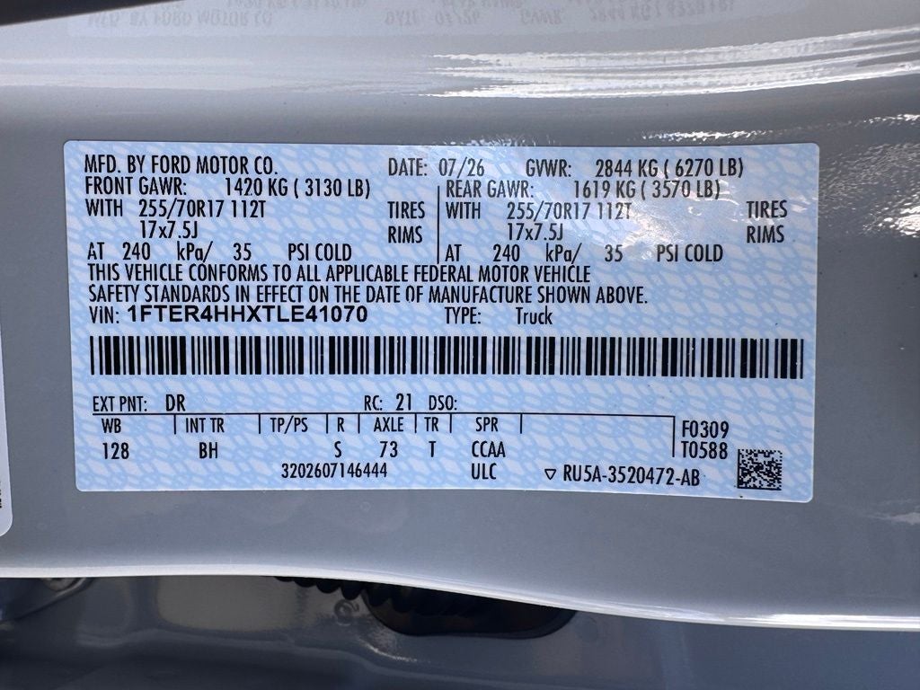 2026 Ford Ranger XLT