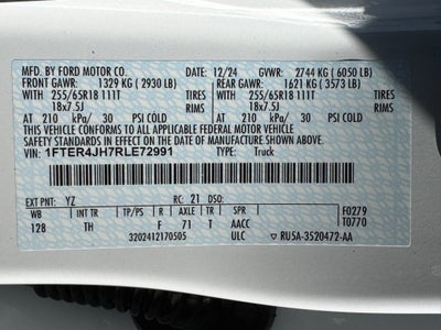 2024 Ford Ranger Lariat