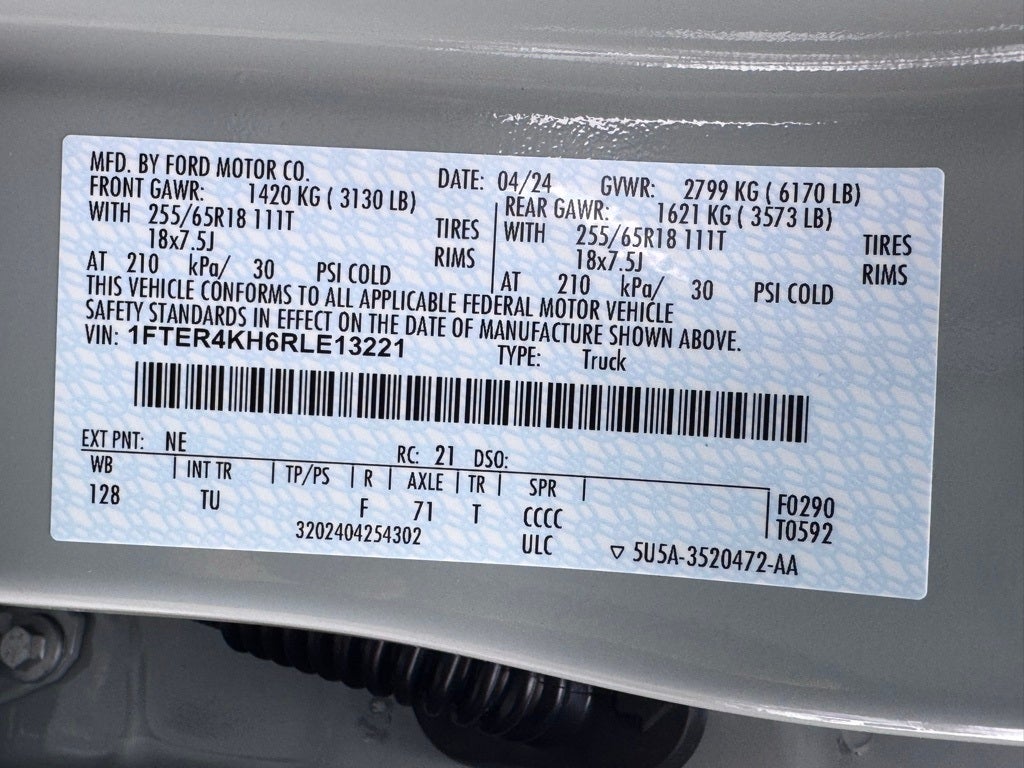 2024 Ford Ranger Lariat