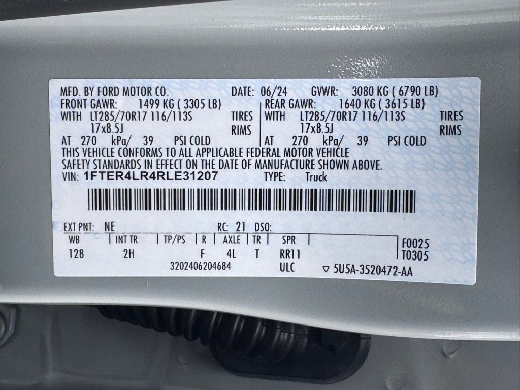2024 Ford Ranger Raptor