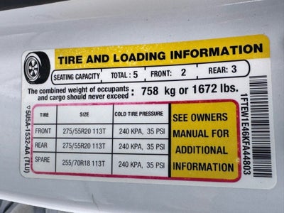 2019 Ford F-150 Lariat