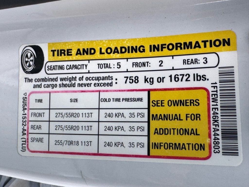 2019 Ford F-150 Lariat