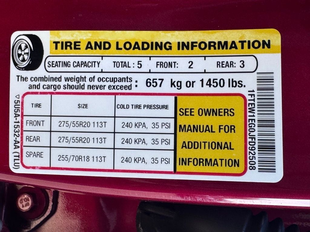 2018 Ford F-150 Lariat