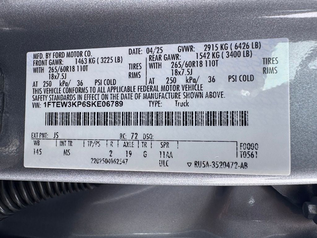 2025 Ford F-150 XLT