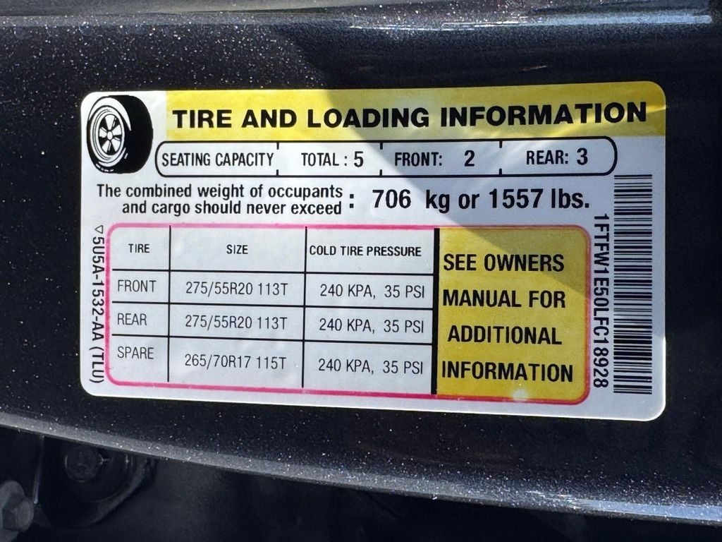 2020 Ford F-150 Platinum