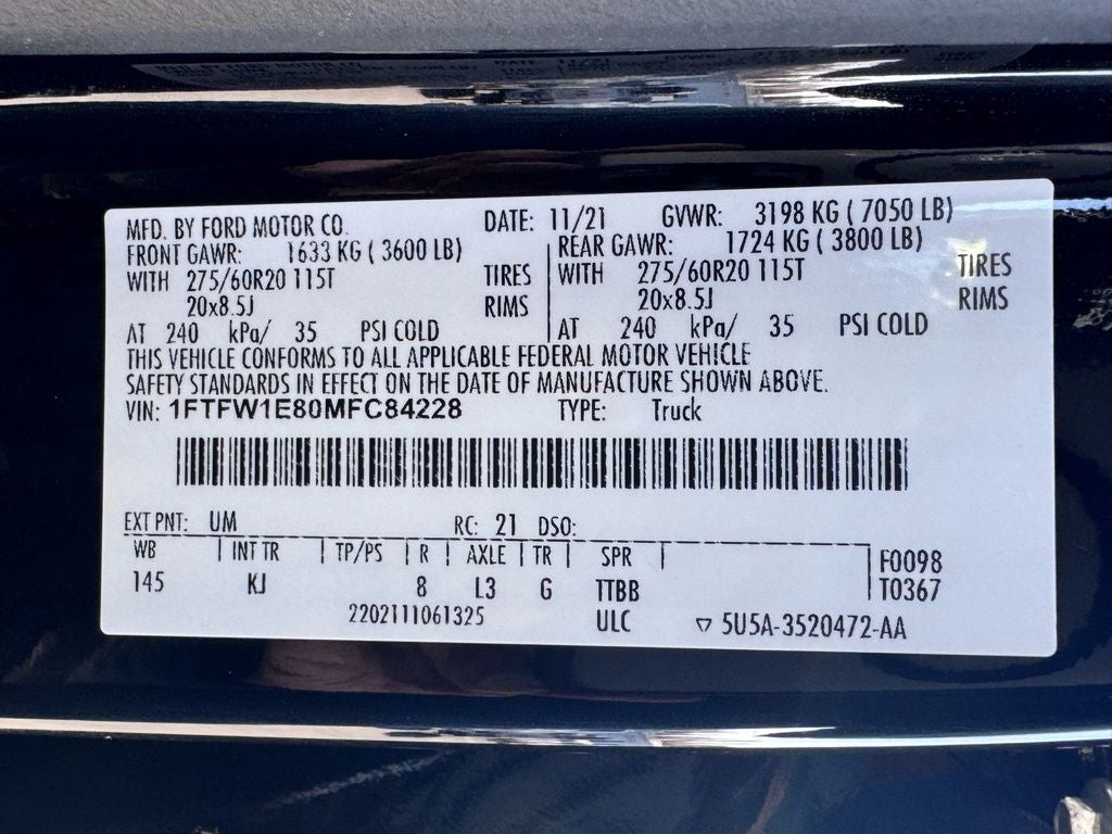 2021 Ford F-150 King Ranch