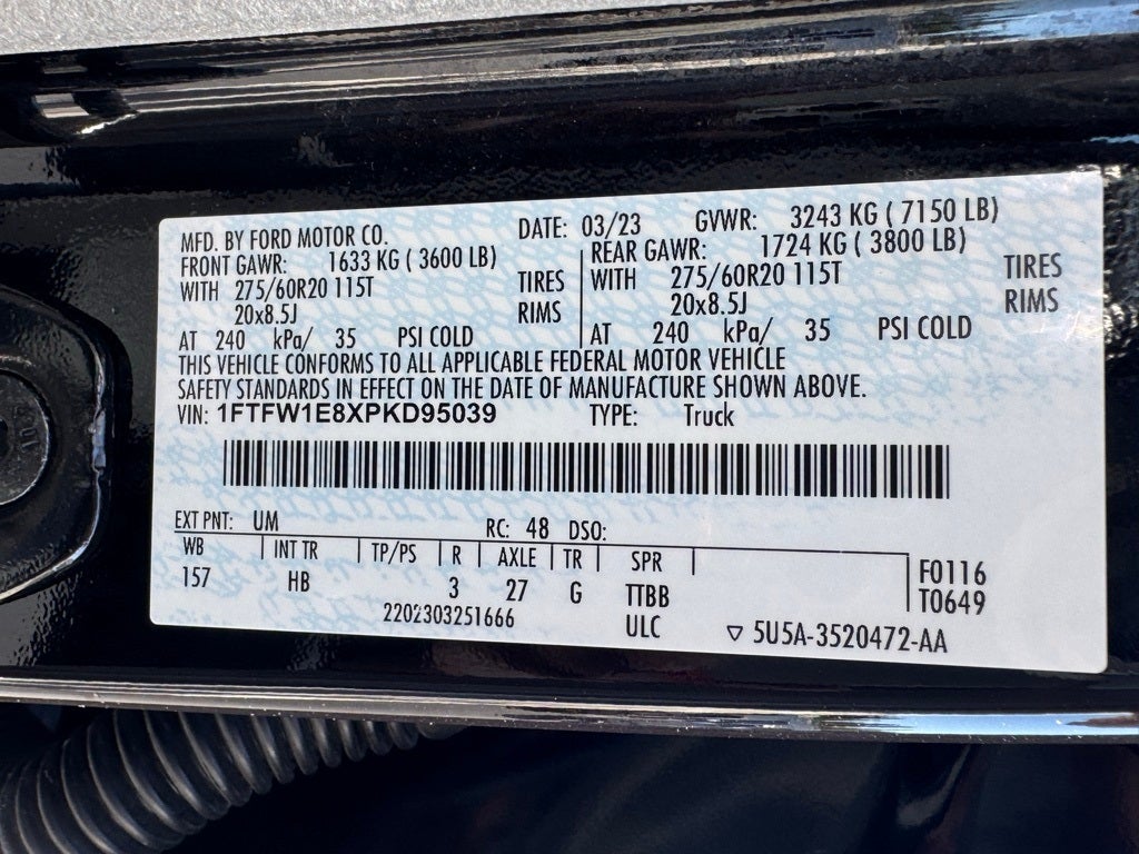 2023 Ford F-150 Lariat