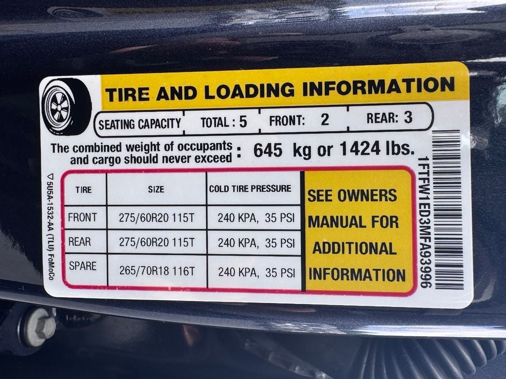 2021 Ford F-150 Platinum