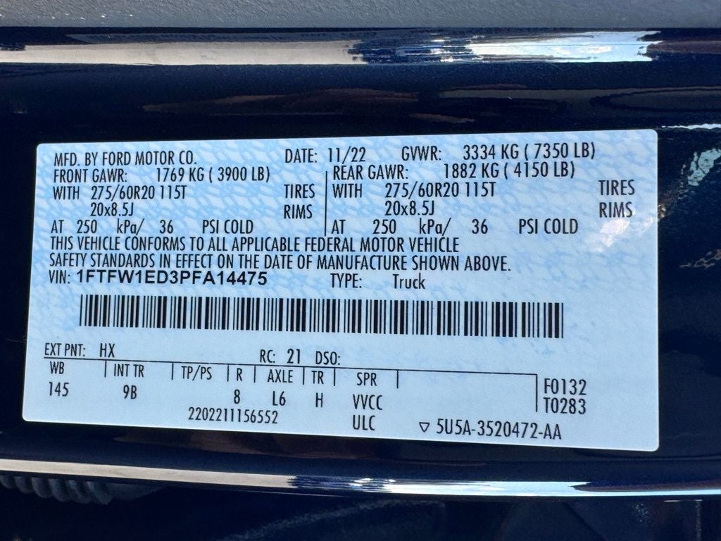 2023 Ford F-150 Platinum