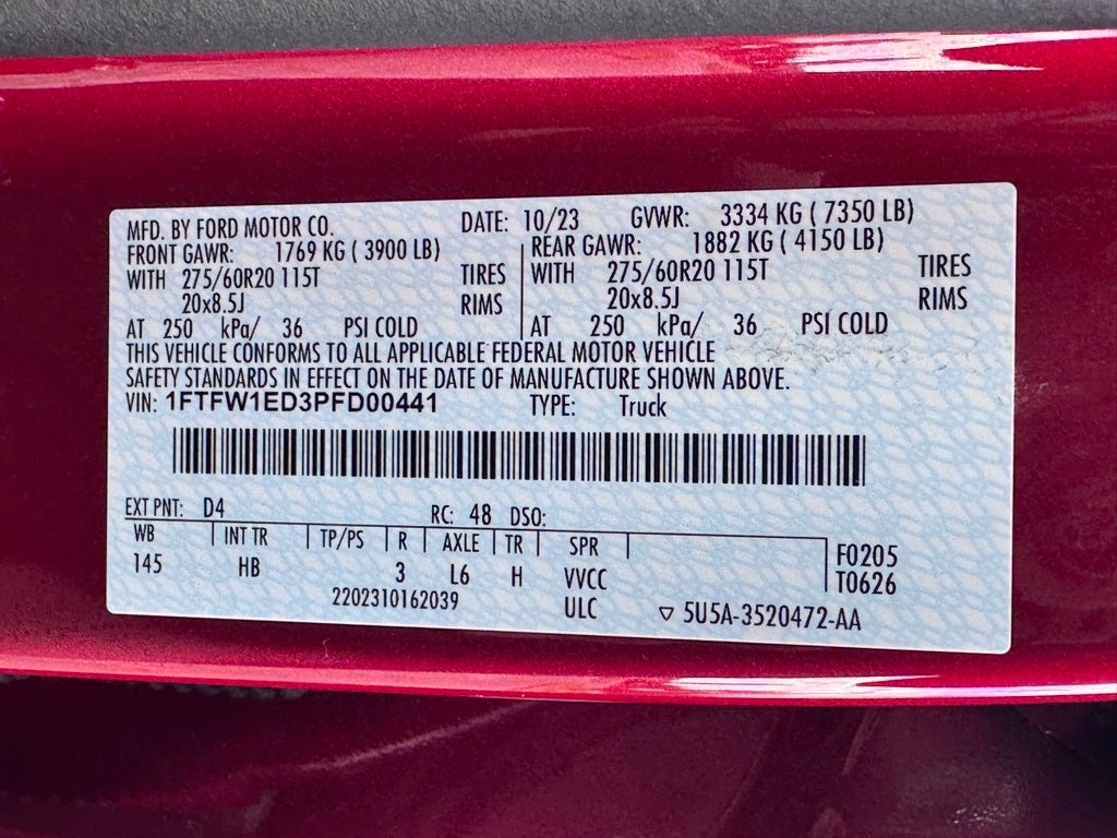 2023 Ford F-150 Lariat