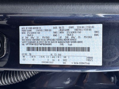 2022 Ford F-150 Lariat