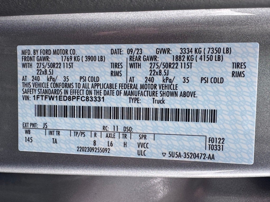 2023 Ford F-150 Limited