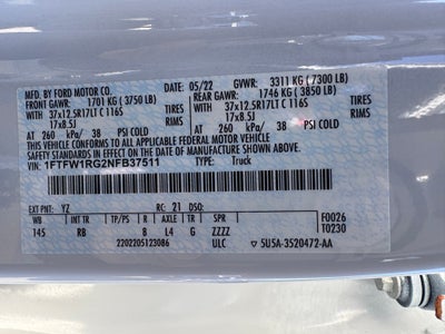 2022 Ford F-150 Raptor