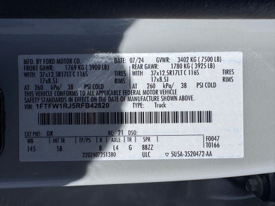 2024 Ford F-150 Raptor